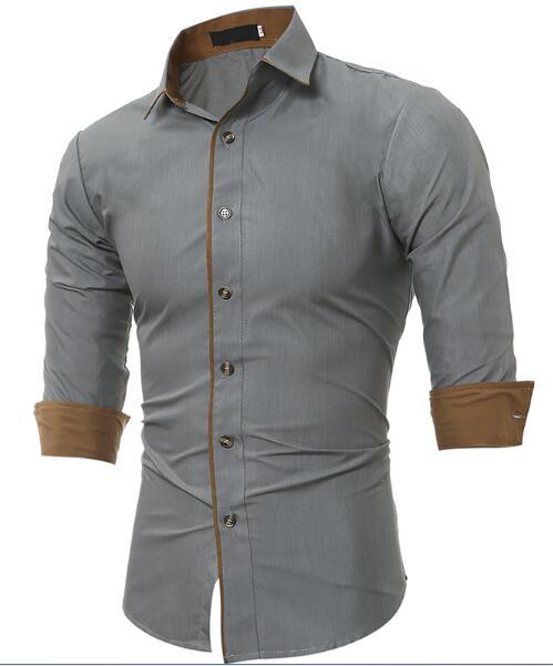 Men Casual Slim Fit Shirts