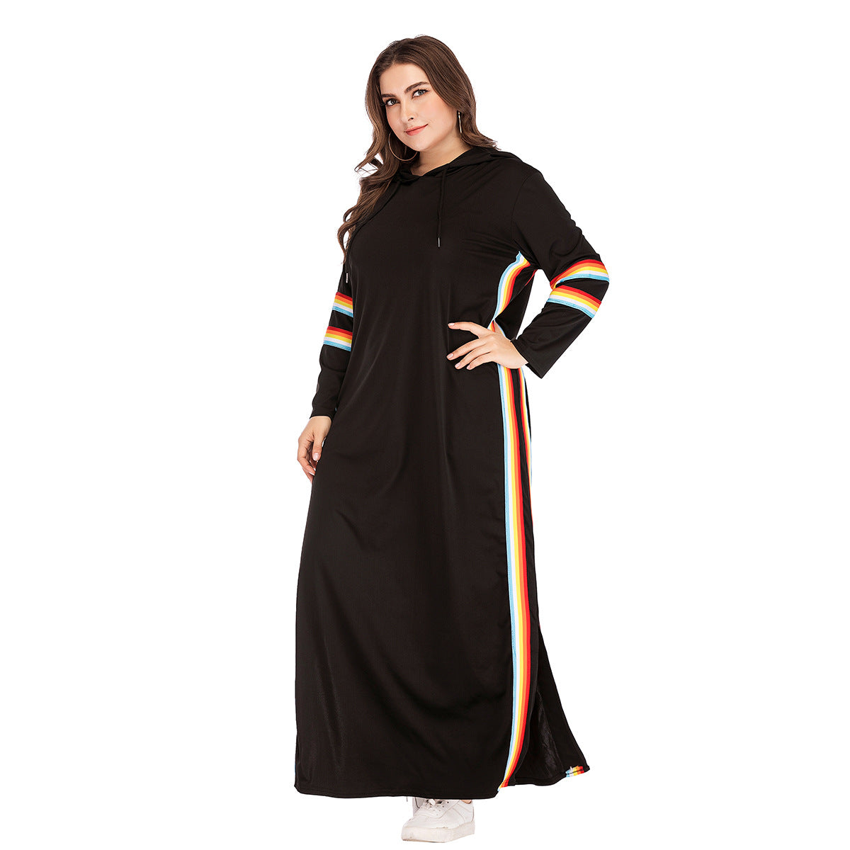 Ladies long plus size dress