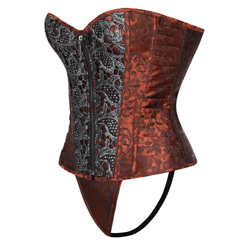 Jacquard corset for women