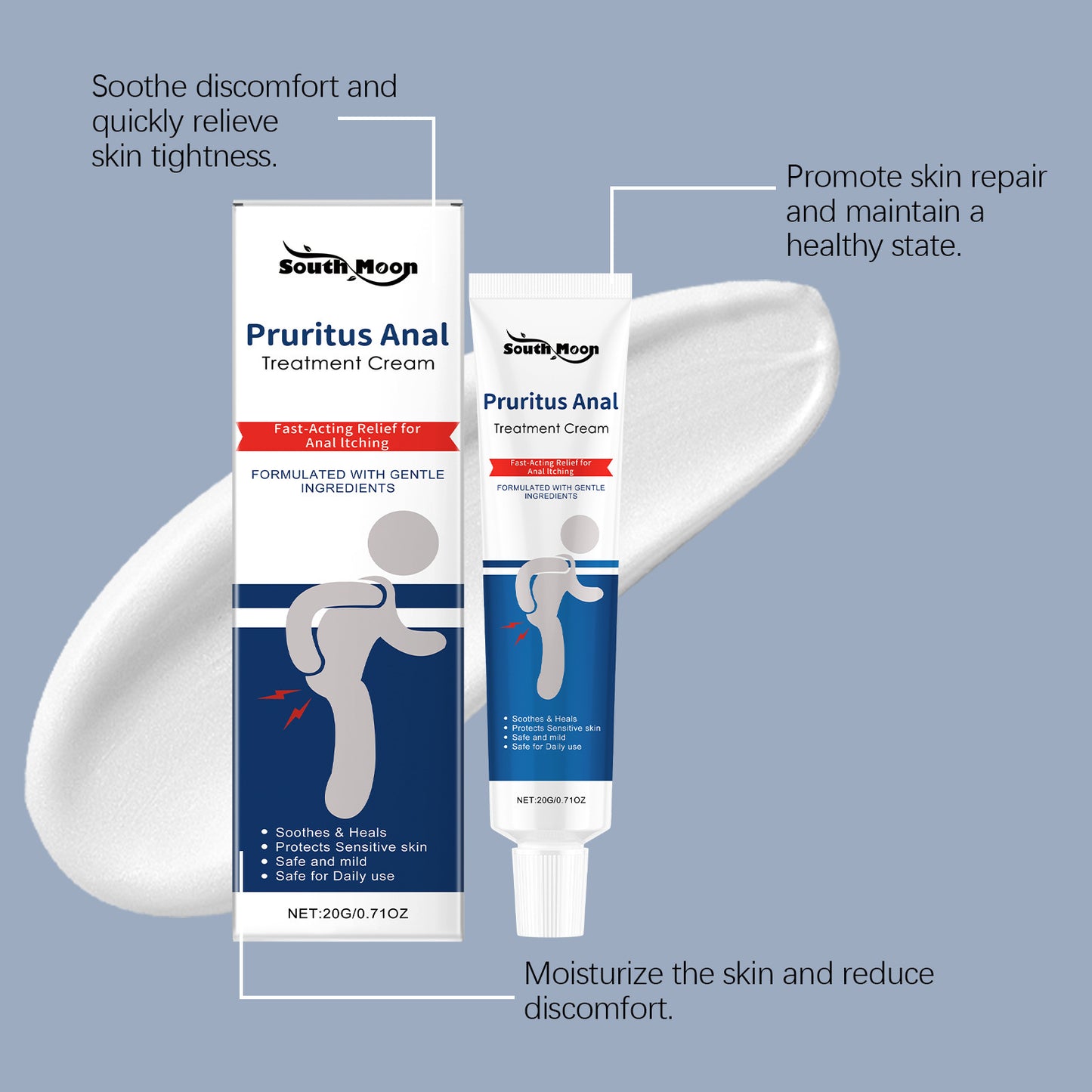 Mild Ingredients Body Comfort Care Comfortable Daily Care Cream