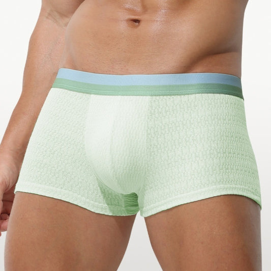 Men's Purified Cotton Underwear Thin Antibacterial Boyshorts