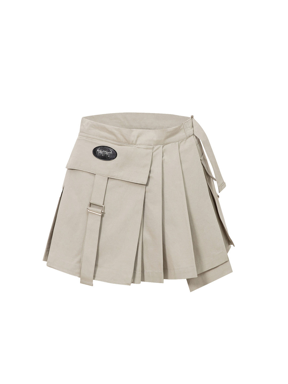 Versatile Women's Short Skirts With Oversized Pockets And Low Waist