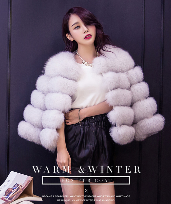 FAUX Fur Coat Elegant Thick Warm Outerwear Fake Fur Jacket Chaquetas Mujer