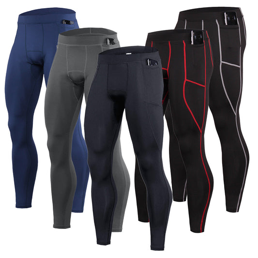 Autumn And Winter Quick-drying Sports Fitness Pants Men