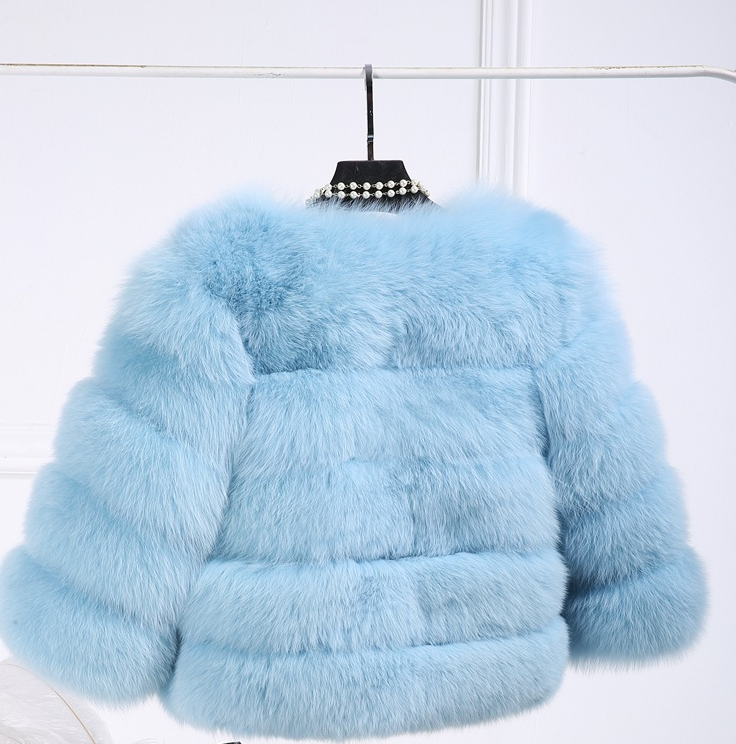 FAUX Fur Coat Elegant Thick Warm Outerwear Fake Fur Jacket Chaquetas Mujer