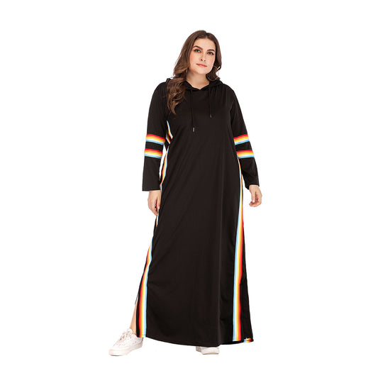 Ladies long plus size dress