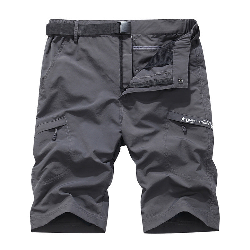 Multi-pocket quick-drying shorts