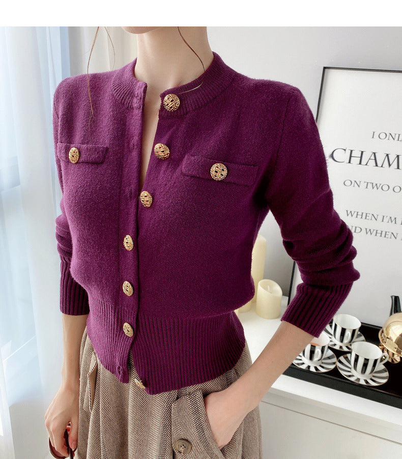 New sweater fashion jacket women thin top