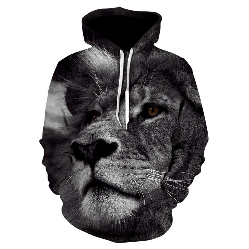 3D Digital Printing Cat Fashion Personality Men