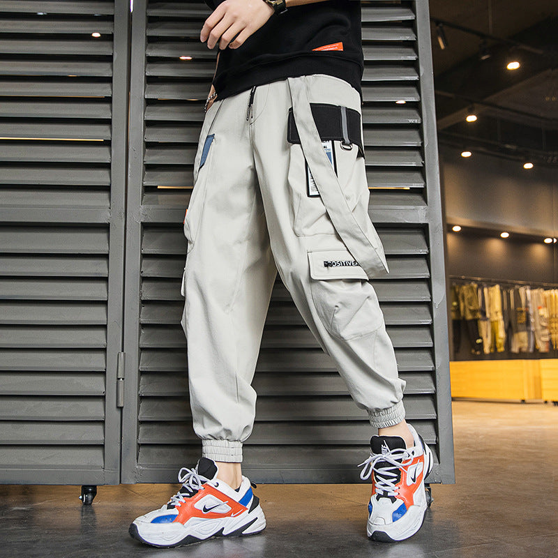 Hong Kong Fashion Men's Workwear Casual Pants