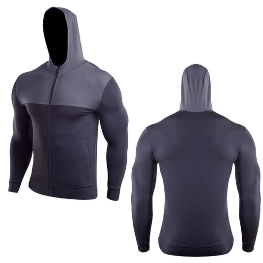 Training yoga hooded workout clothes