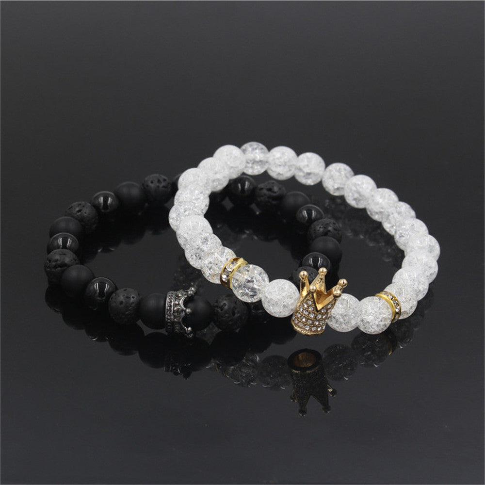 Fashion Energy Stone Frosted Bracelet