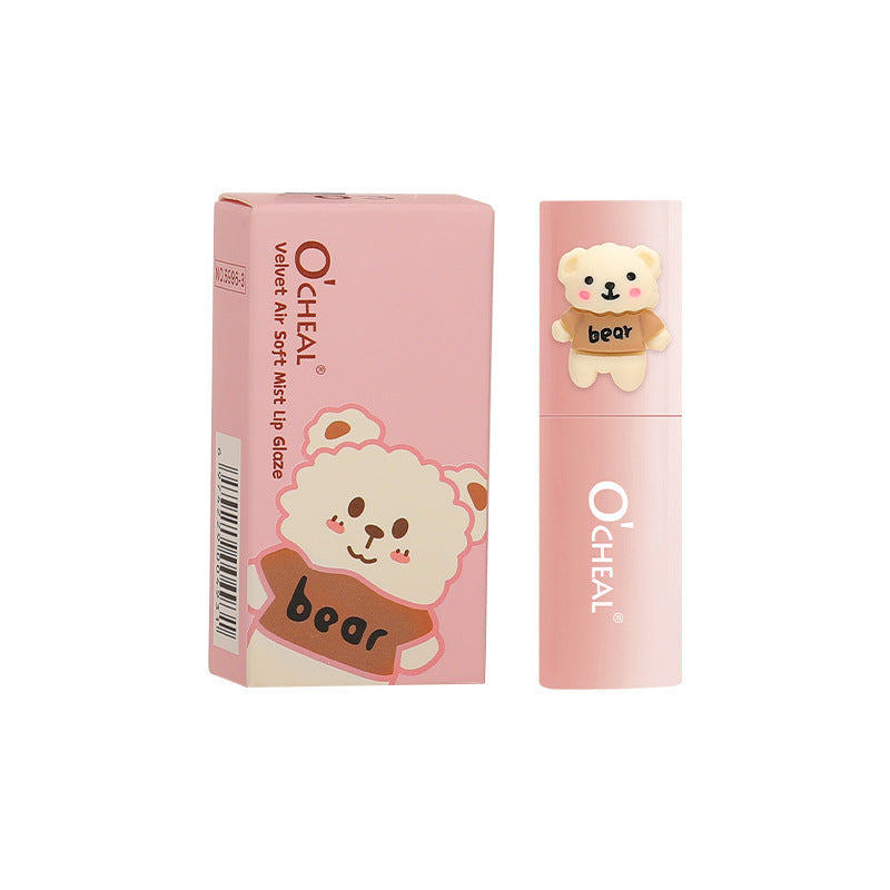 Matte Finish Velvet Lip Lacquer Easy To Color