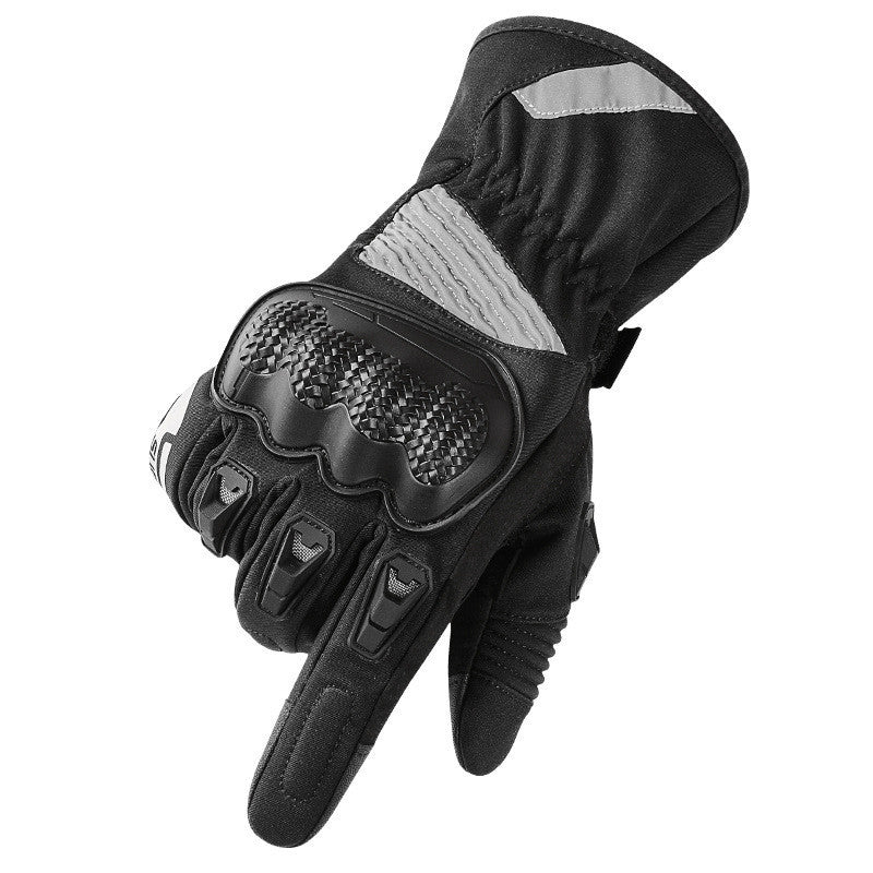 Motorcycle Winter Waterproof And Warm Riding Gloves