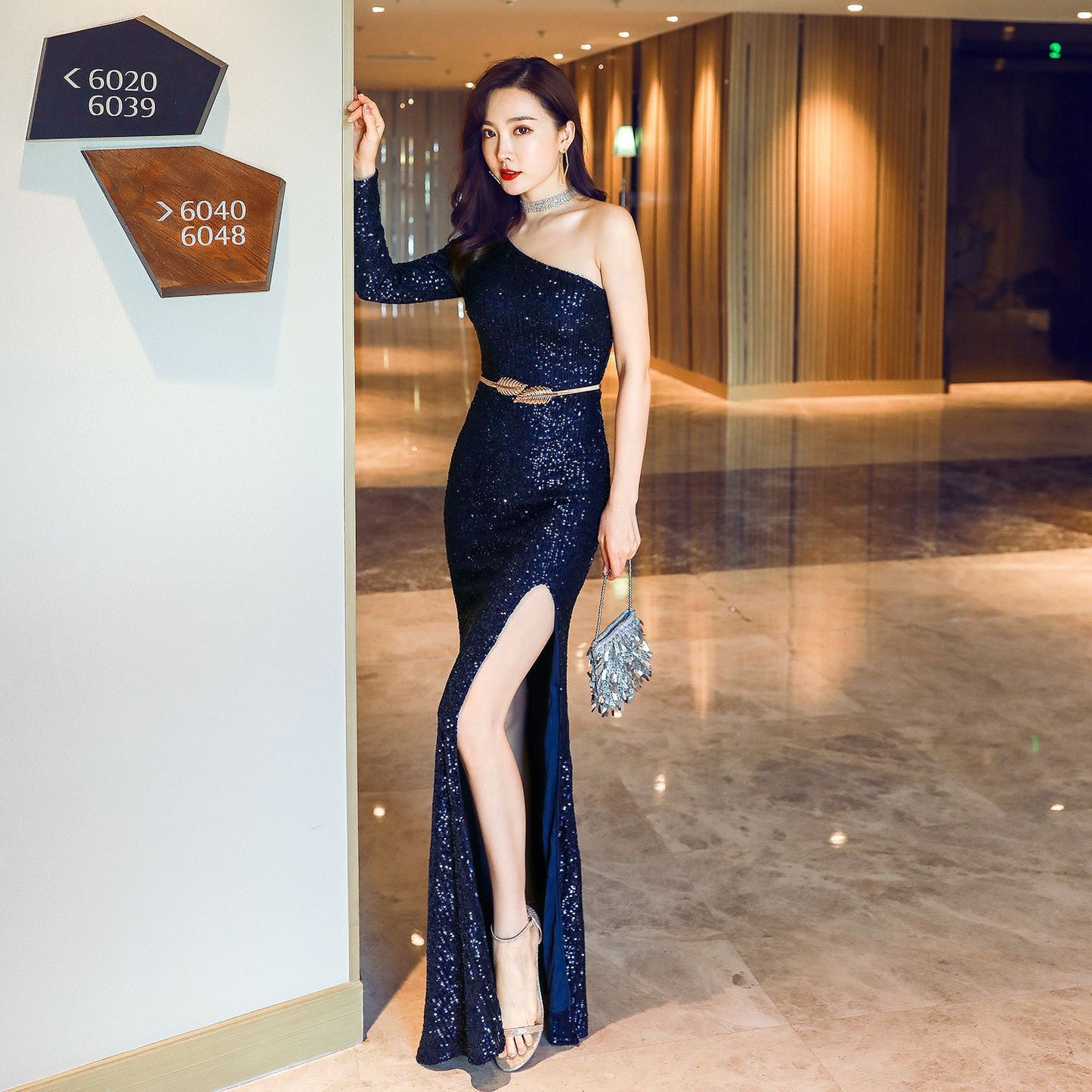 Women's Dream Lady Party Evening Dress Long Slim