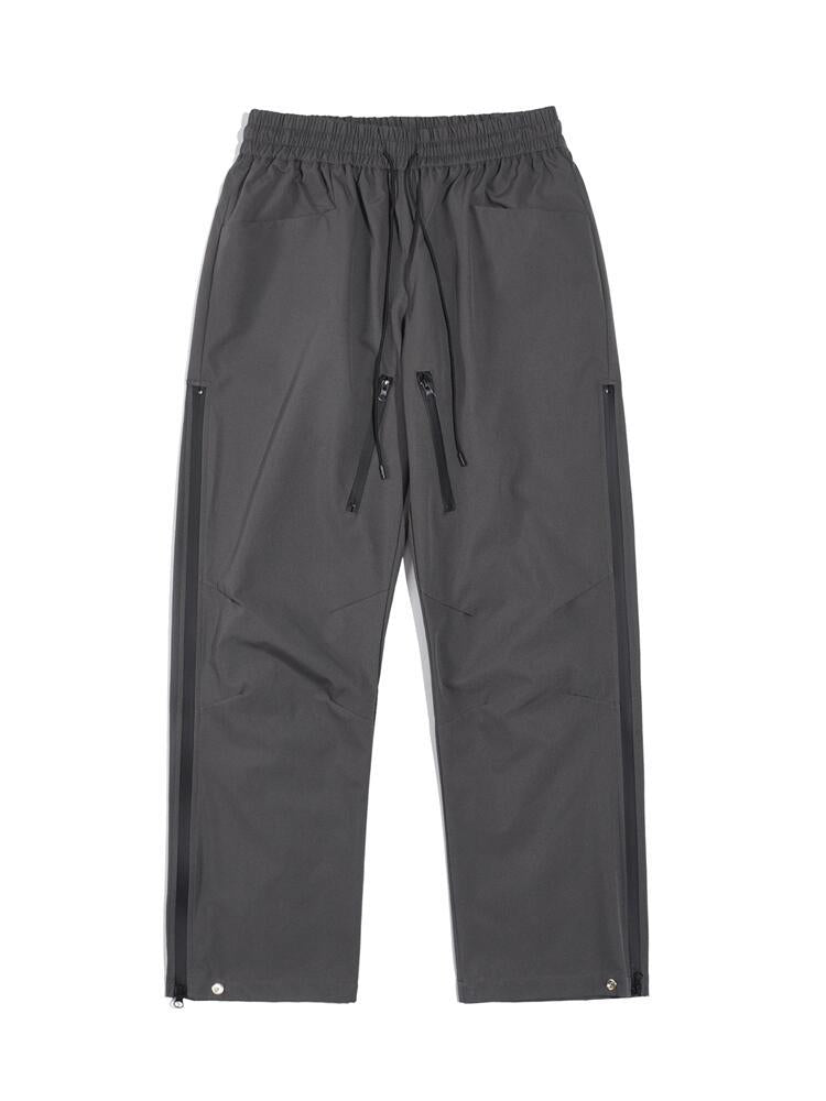 Zipper Straight Cargo High Street Pants