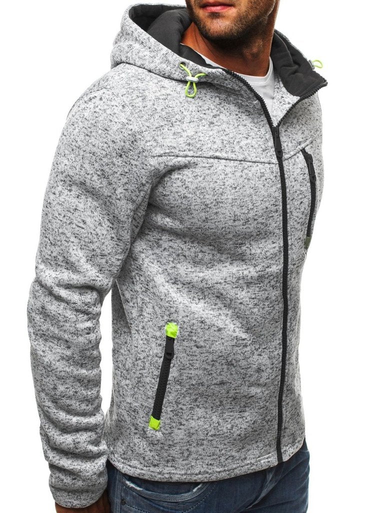 Men's Hoodie Grey Casual Branded Sweater Sweatshirts