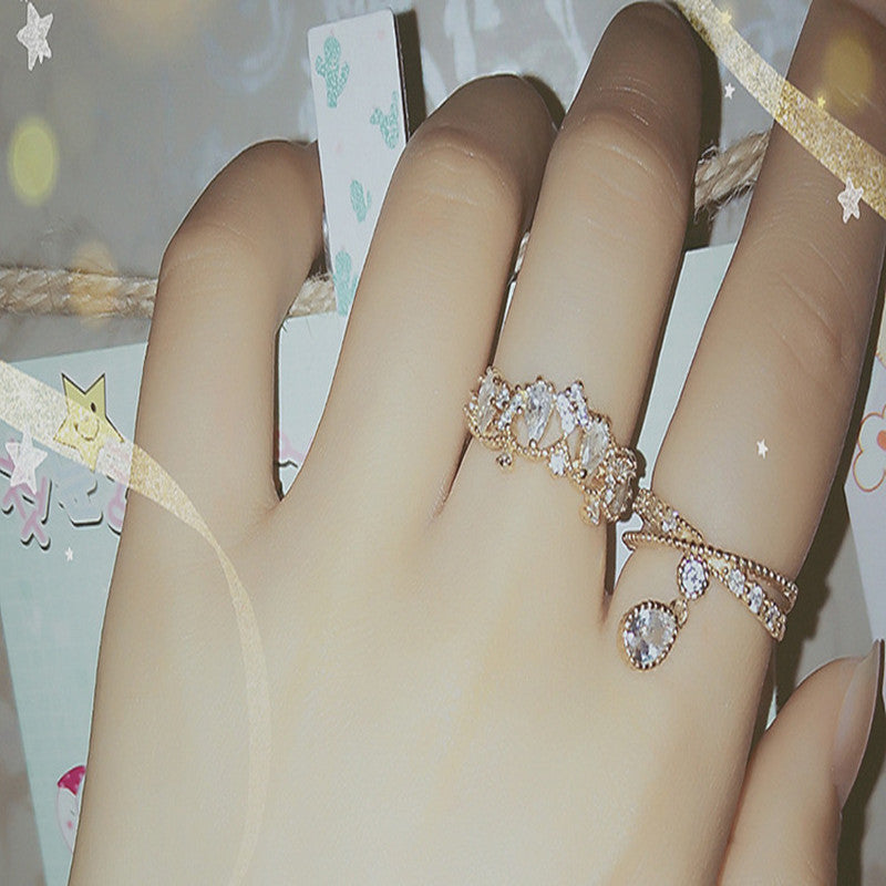 Zircon ring ring female