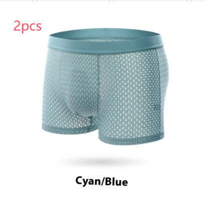 Ice Silk Mesh Men's Underwear