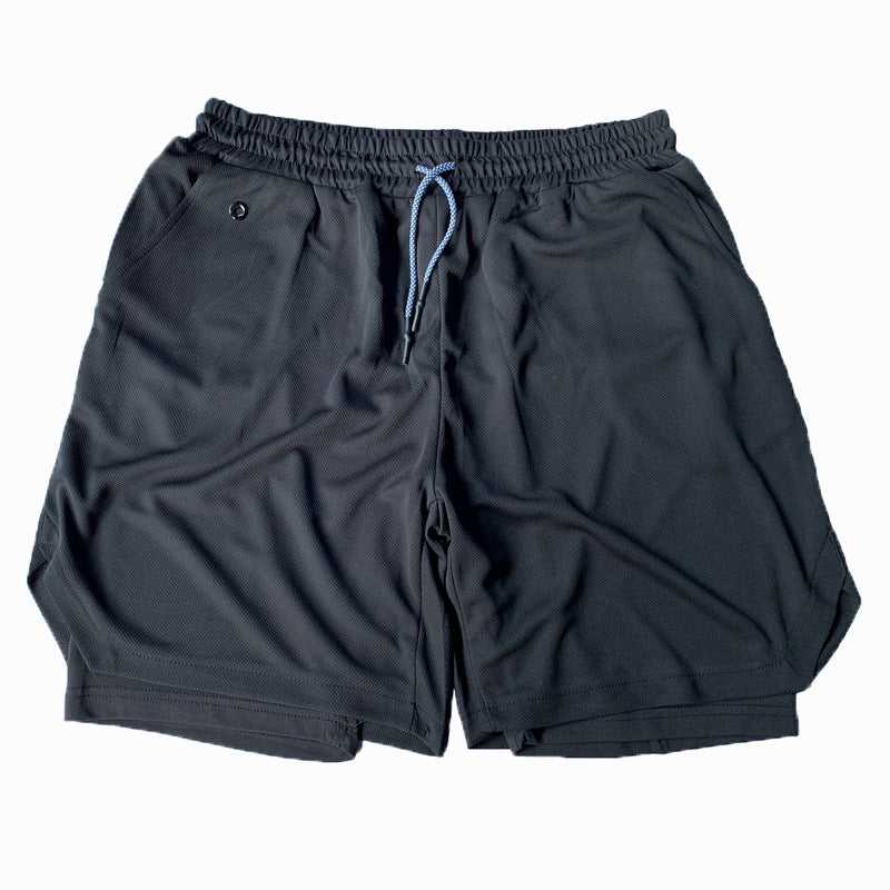 Double Layer Shorts Men Sports And Leisure