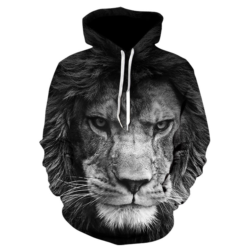 3D Digital Printing Cat Fashion Personality Men