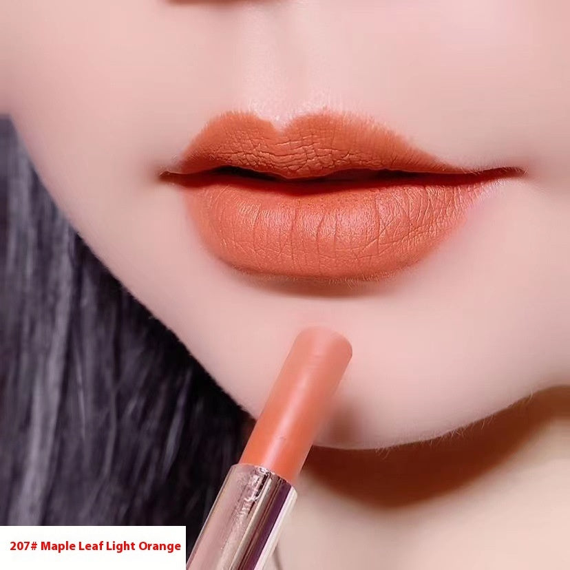 Waterproof Thin Tube Long-lasting Lock Color No Stain On Cup Lipstick