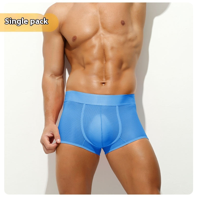 Translucent Ice Silk Men's Underwear Thin