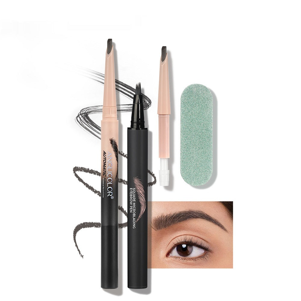 Liquid Water Eyebrow Pencil Sets Of Boxes Smooth Discoloration Resistant