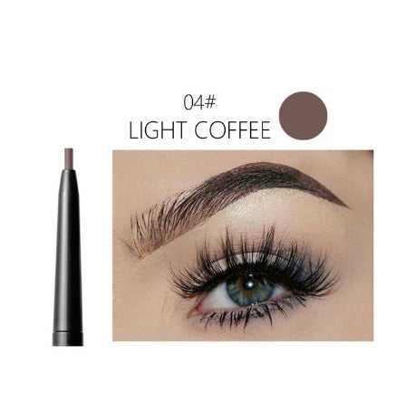 5 Colors Automatic Fine Eyebrow Pencil Brand Eye Brow Tint Cosmetics Eyebrow Tattoo Pen Waterproof Eye Brow Pencil Smudge-proof