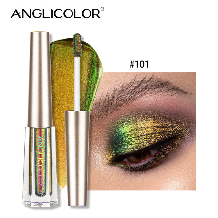 Waterproof And Sweatproof Chameleon Liquid Eyeshadow Christmas Glitter Liquid Eyeshadow Multi Color Eyeshadow