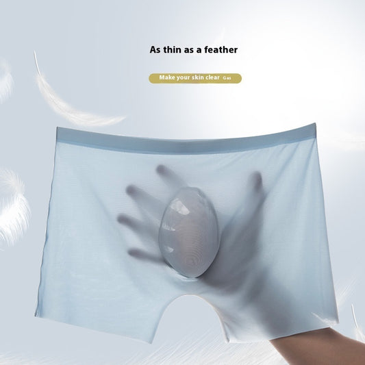 Summer Men's Ice Silk Underwear Men's Ultra-thin Quick-drying Breathable