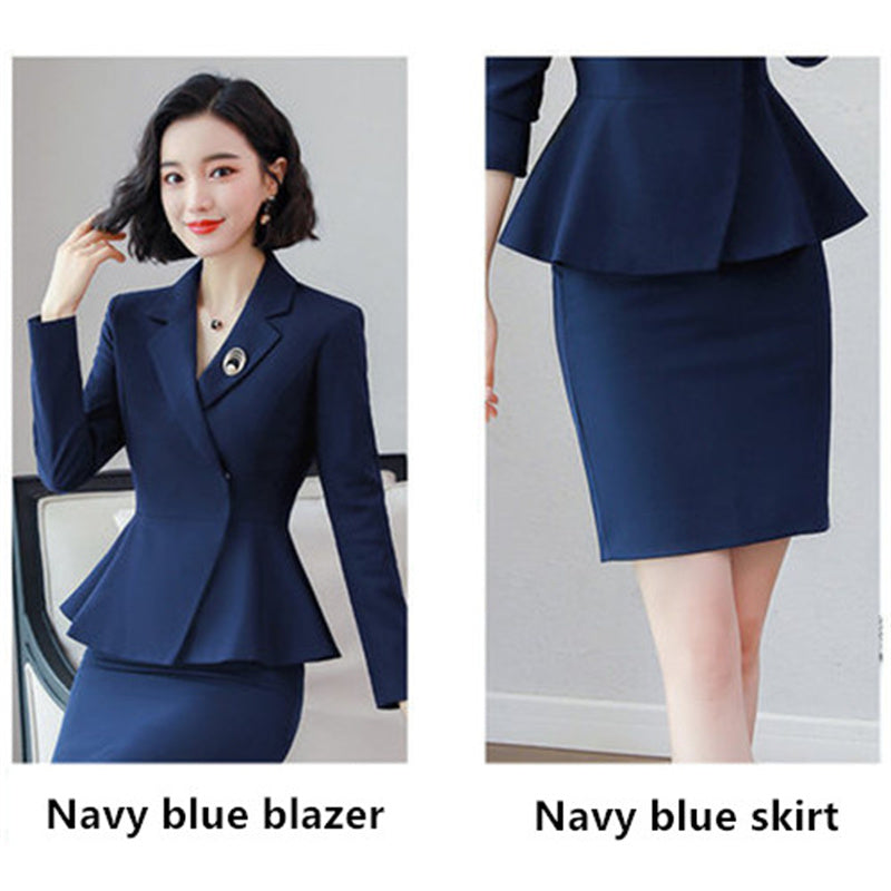 Fashion Small Fragrant Wind Suits Work Clothes