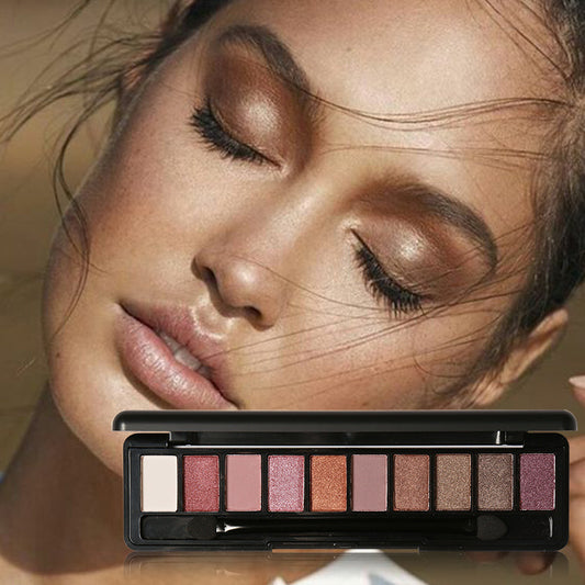 Women's Fashion Ten Color Eyeshadow Palette