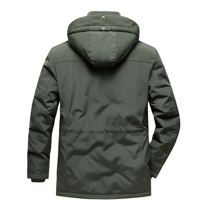 Lambswool Liner Cotton Coat Jacket