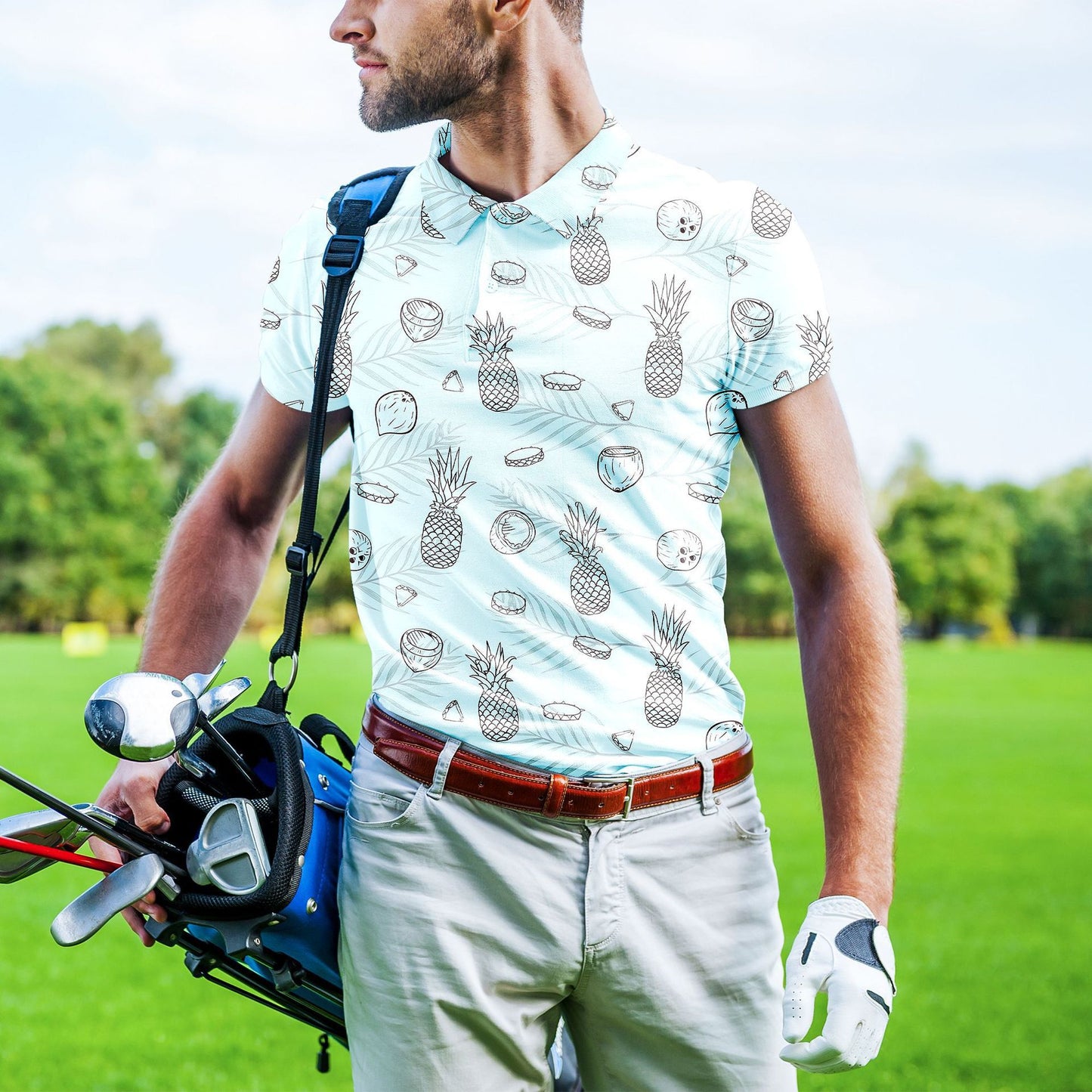 Shirt 3D Printed Casual POLO Short Sleeve European And American Style Men's Clothing