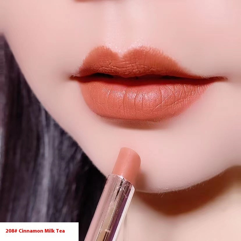 Waterproof Thin Tube Long-lasting Lock Color No Stain On Cup Lipstick