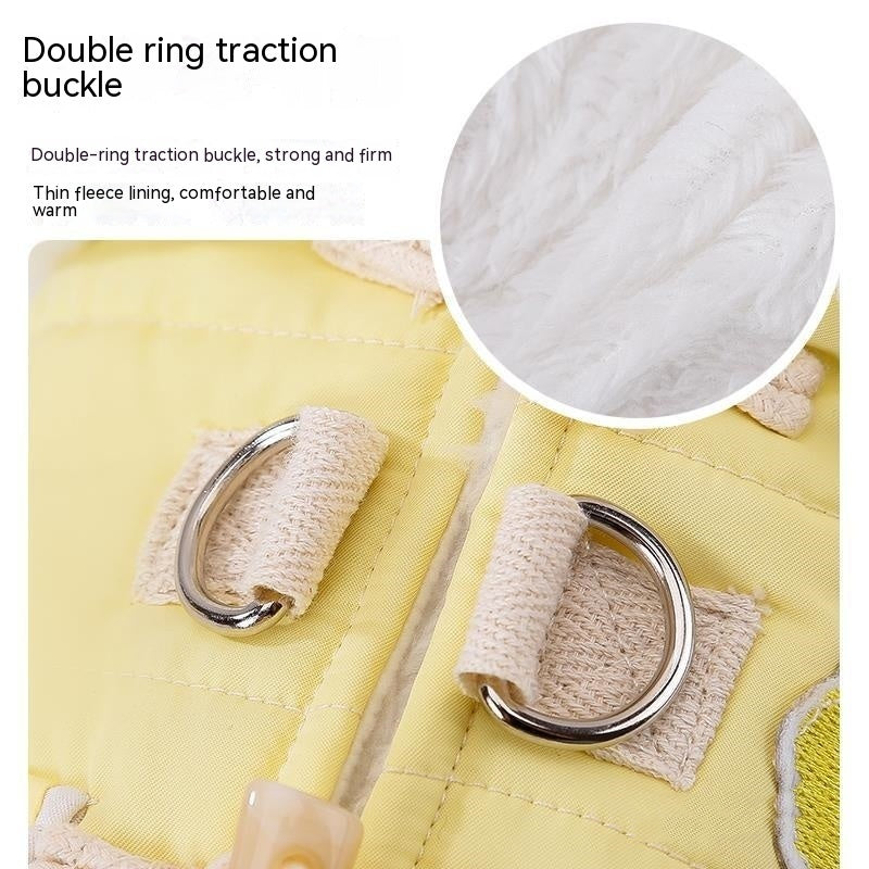 Cat Clothes Autumn And Winter Clothes Thickened Cotton-padded Clothes Anti-lint