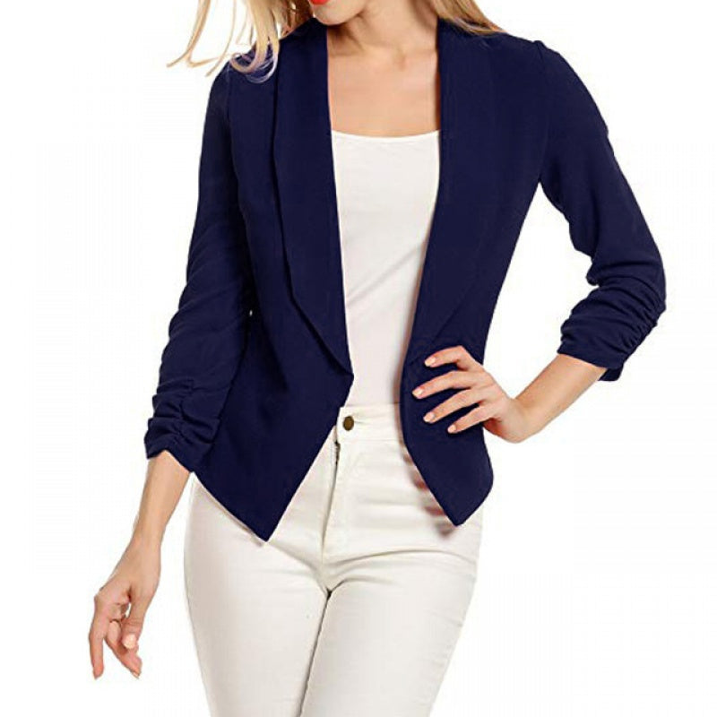 Cardigan Suit Jacket Work New Autumn Women Office Coat