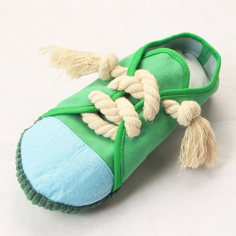 Slippers dog toy