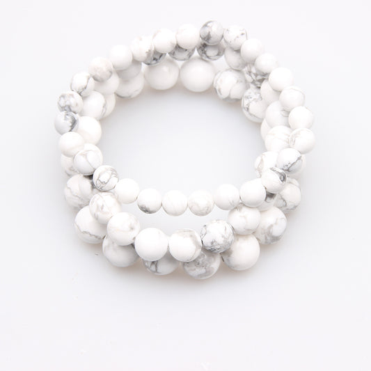 Handmade Crystal Gemstone Elastic Bracelet Energy