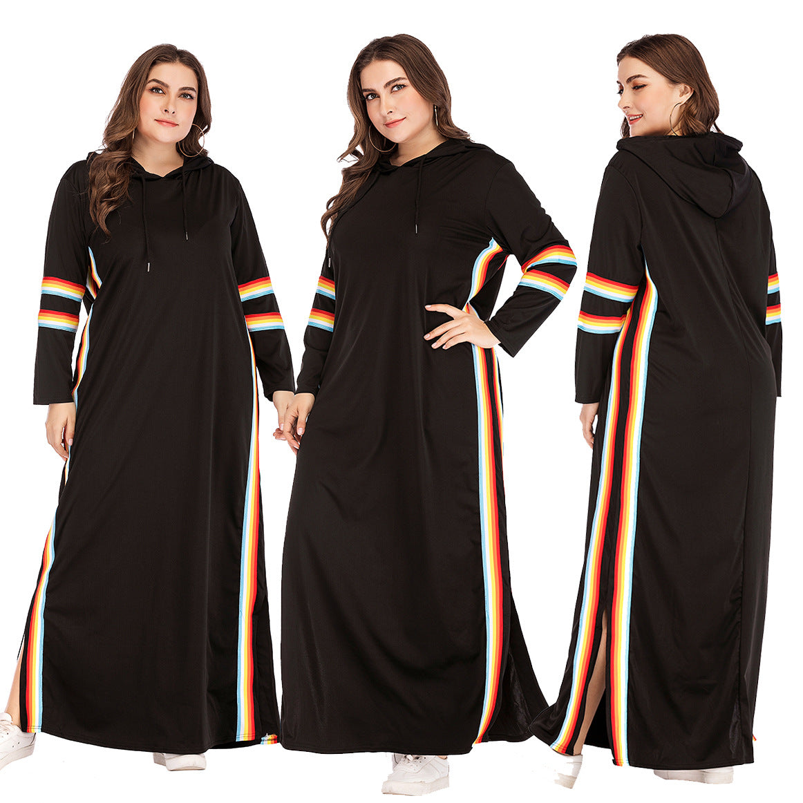 Ladies long plus size dress