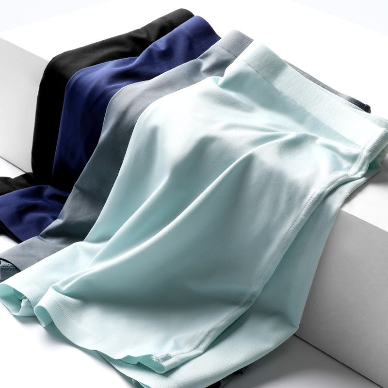 Summer Men's Underwear Breathable Underpants Men's Ice Silk Boxer