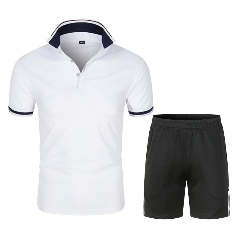 POLO Shirt Shorts Sports Suit