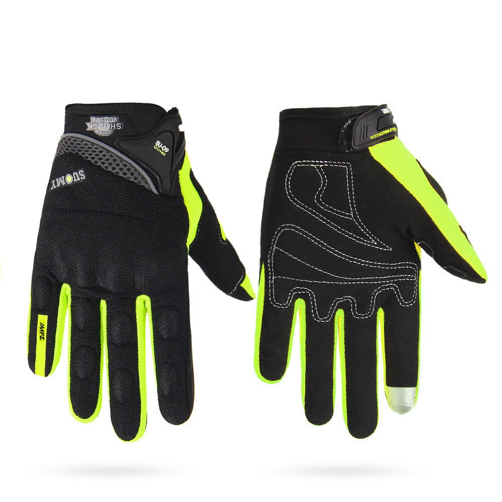 Windproof and waterproof motorcycle gloves
