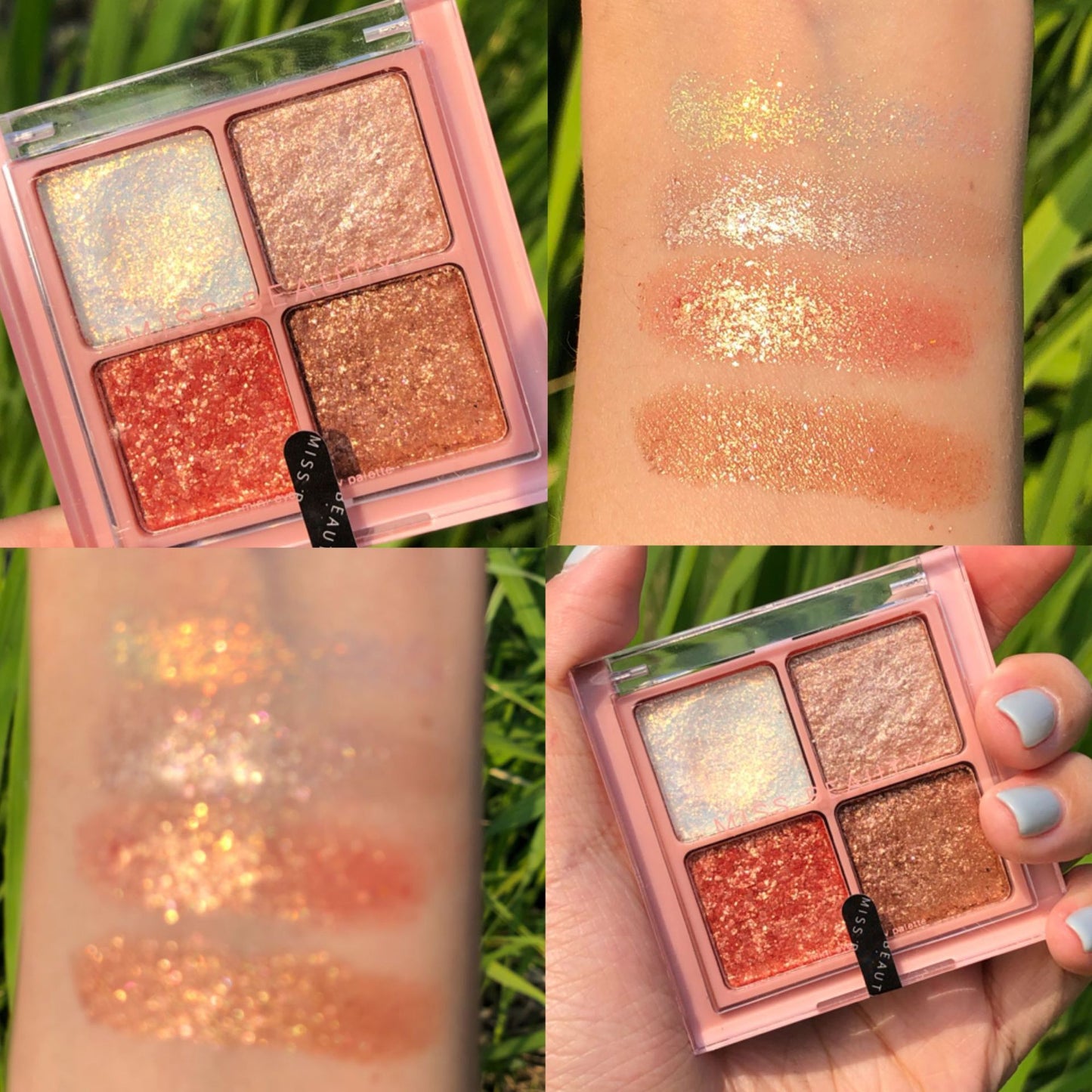 Mini Four-Color Eyeshadow Palette