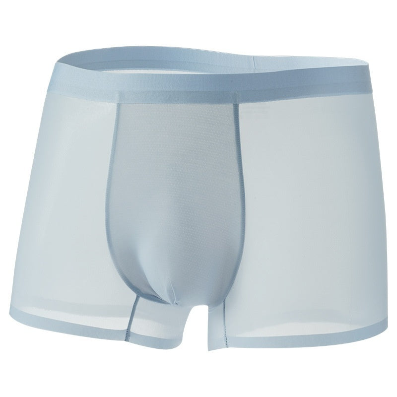 Men's Seamless Anti Hook Silk Ice Silk Underwear
