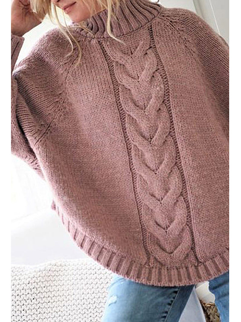 Pullover sweater women loose sweater