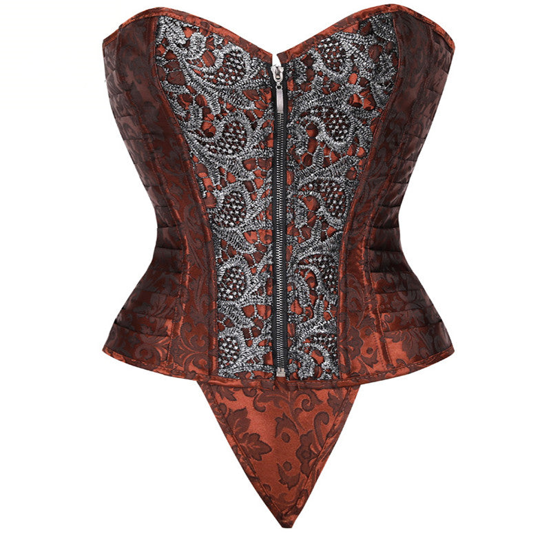 Jacquard corset for women