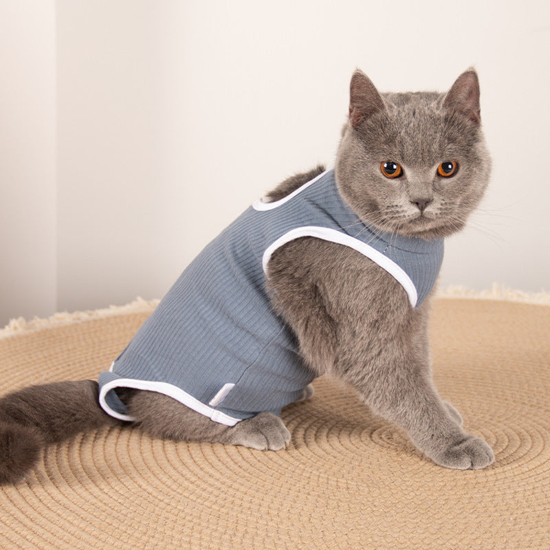Wholesale Pet Sterilization Clothing Anti-licking Anti-stripping Post-weaning Dog Cat Clothes Cat Sterilization