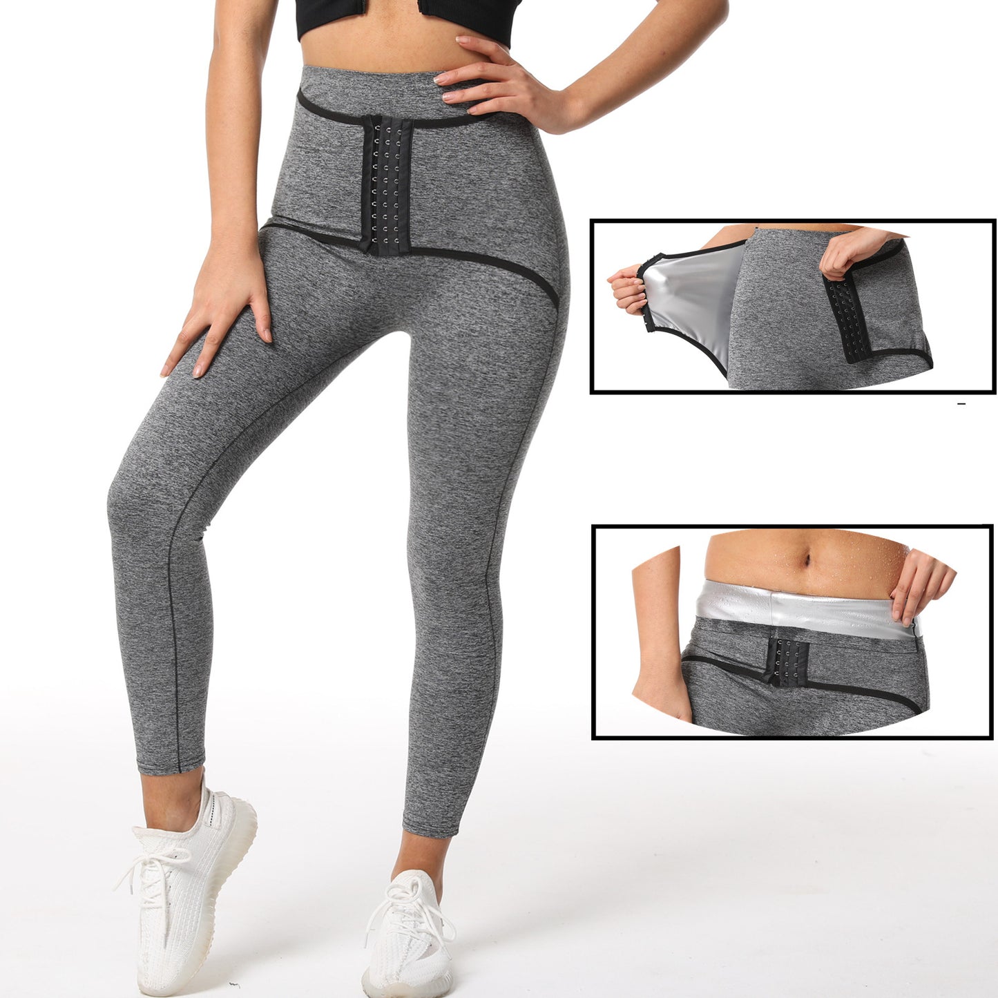 Fashion Personality Women Burst Sweat Fitness Pants